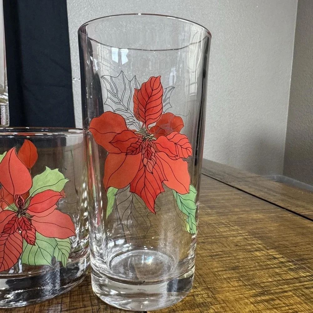 Block Shop Textiles block poinsettia